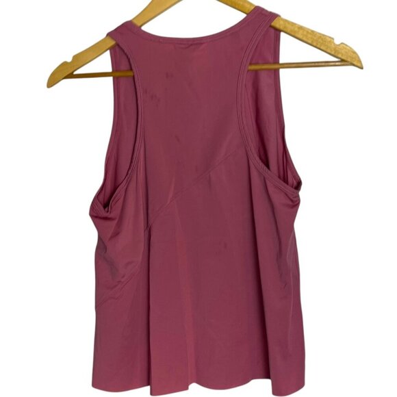5/$25 Gymshark Women's S‎ Tank Top Asymmetric Dusky Pink Sporty Athletic - Picture 4 of 5